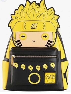 Loungefly POP! Naruto Six Paths Sage Mini Backpack NEW WITH TAGS Anime Cosplay
